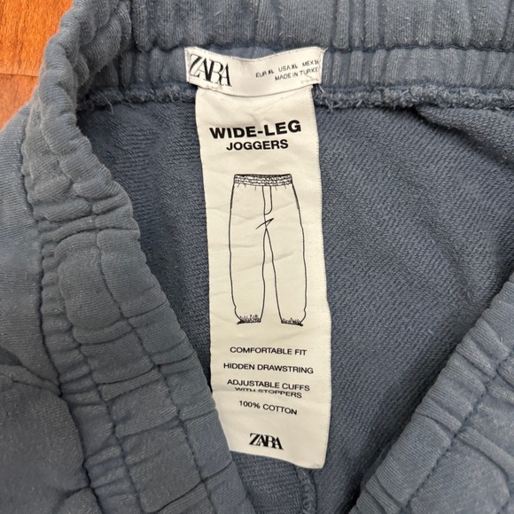 Zara Wide Leg Joggers Size XL - Picture 5 of 9